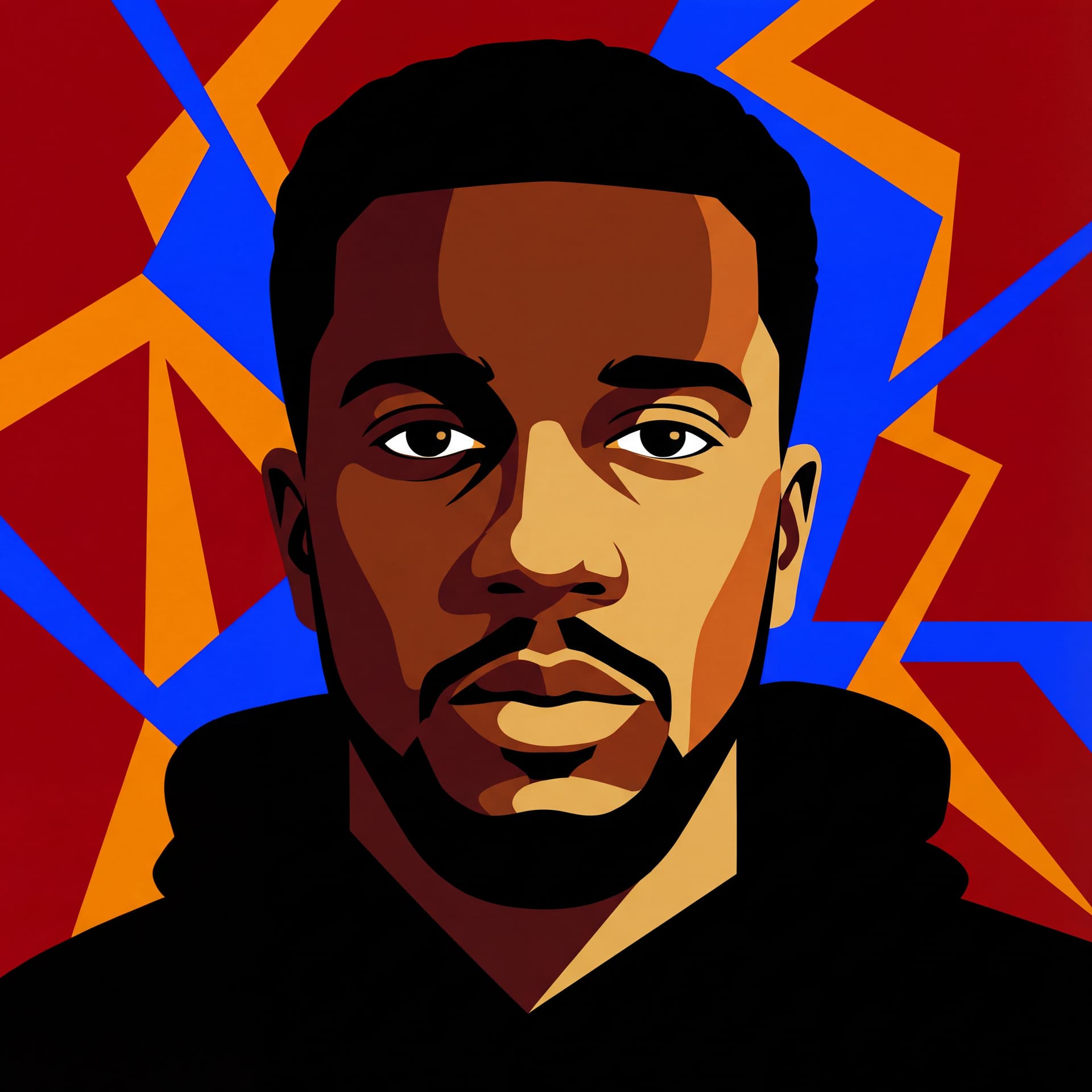 AI generated: Make it epic in Malika favre art style
