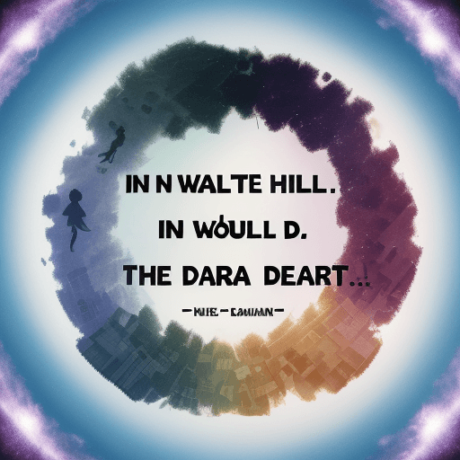 AI generated:  In a world filled with hate, we must still dare to hope. In a world filled with anger, we must stil...