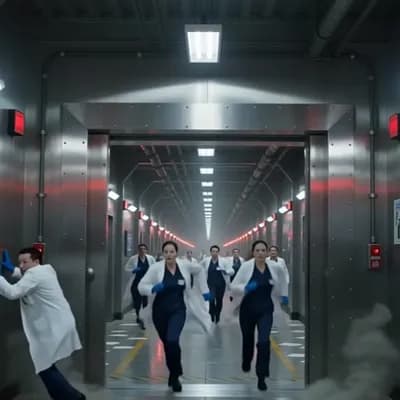 AI generated video: 

Hollywood sci-fi action thriller, photorealistic, IMAX 70mm, ultra realistic, 8K HDR, cinematic bl...