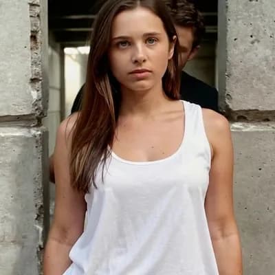 AI generated video: this girl rough kiss with men