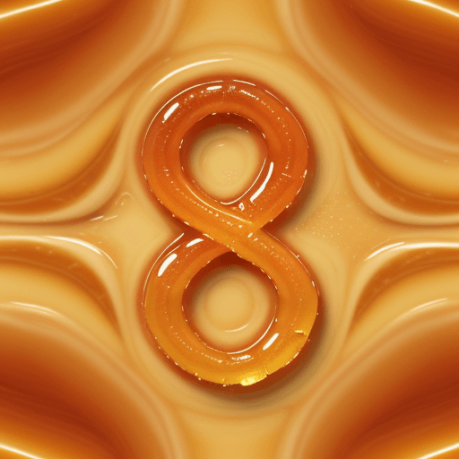 AI generated: Imagine the name 'AbejArte' written in a unique and special typography, where each letter melts and ...