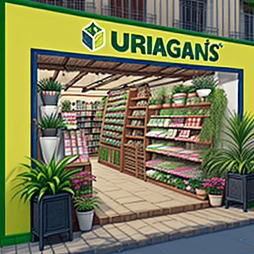 AI generated: Imágen de banner de la tienda UrbanOasis