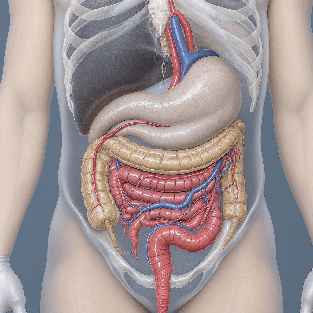 AI generated: Human abdominal aorta
