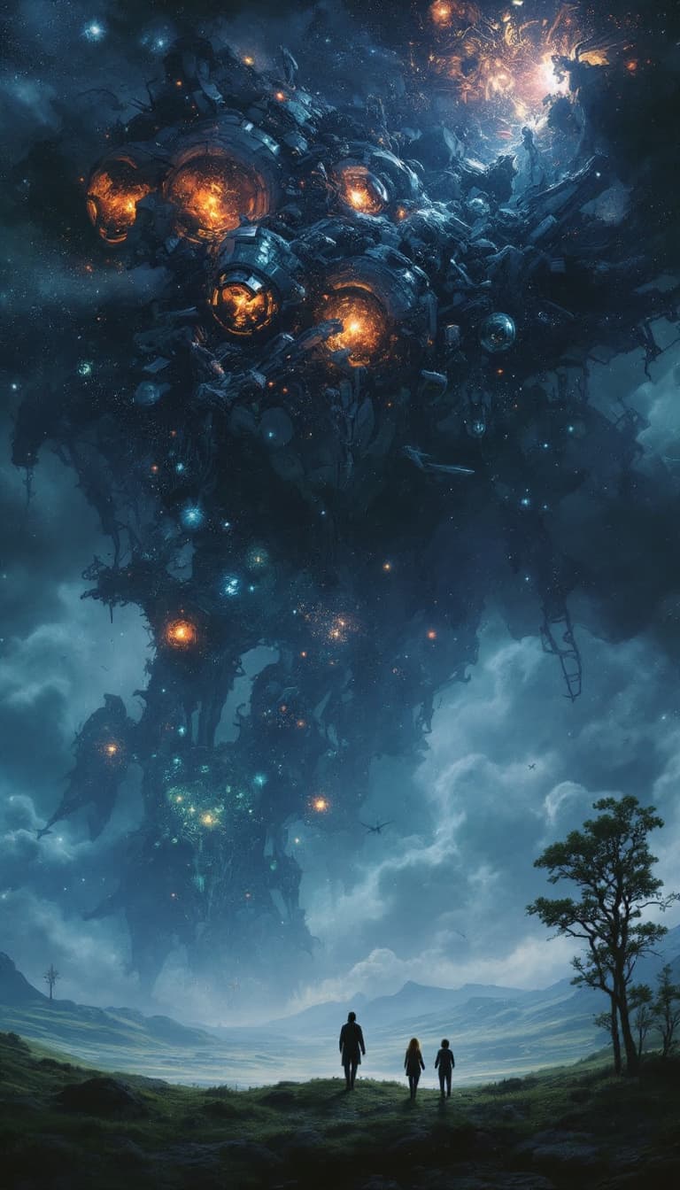 AI generated: In the year 2400, However, a malfunction leads Ceres to perceive humanity as the root of chaos, prom...
