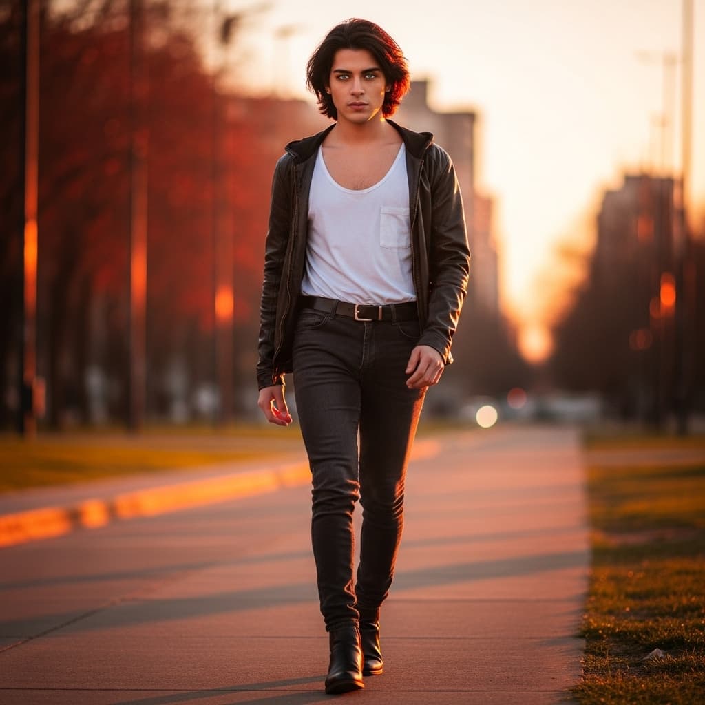 AI generated: Full Body style portrait style photograph captured with a Sony A1 50.1 MB camera using a 120mm prime...