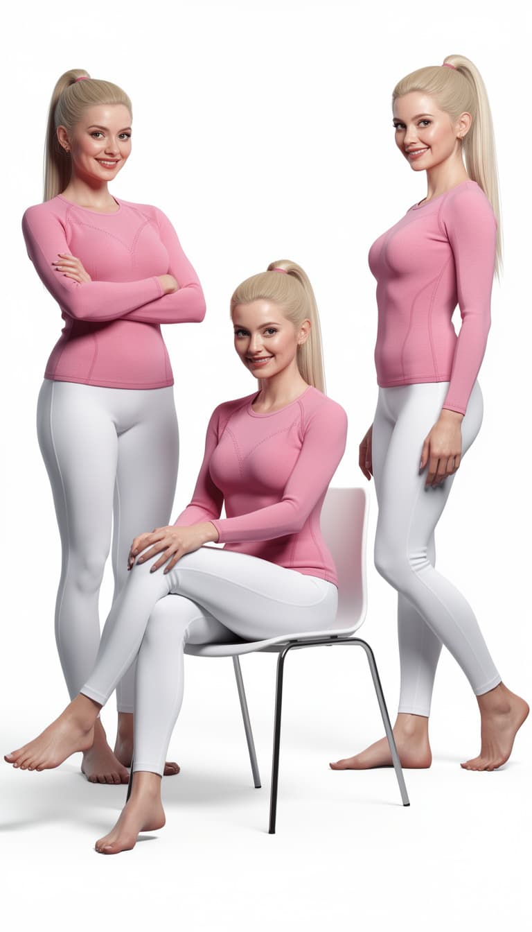 AI generated: A nsfw and nude 
highly detailed and hyper-realistic full-body digital illustration of a 18-year-old...
