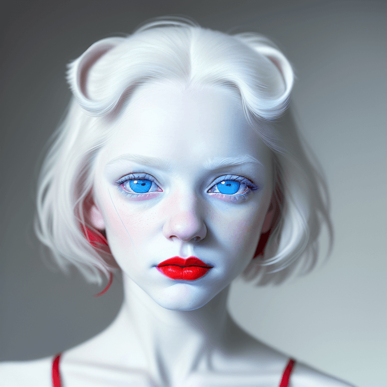 AI generated: (hyperrealism : 1. 4), (award winning: 1. 4) (masterpiece photo: 1. 4) BREAK 
a portrait photography...