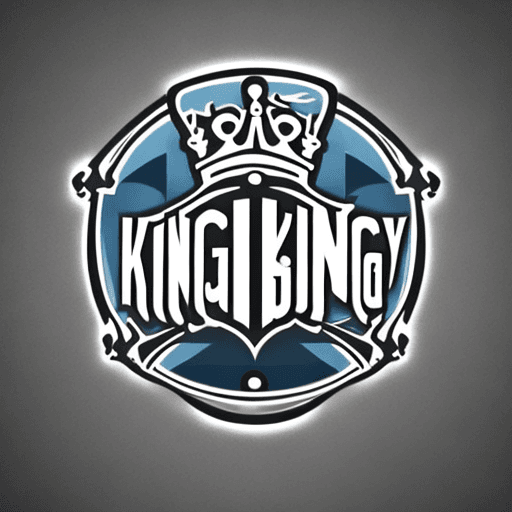 AI generated: Create a logo for a bodybuilding club called King Gym, with beautiful additions and wonderful touche...