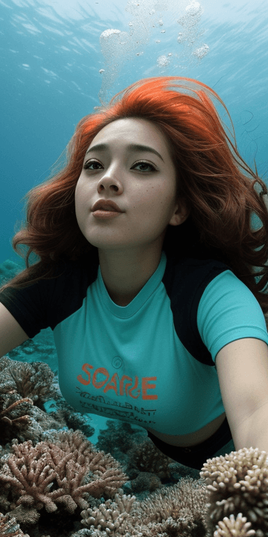 AI generated: She is practical, perceptive, and confident. This female exudes a adventurous aura, coupled with a e...