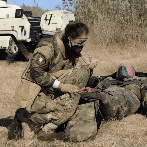 AI generated: In the year 2023, telemedicine in the military field has advanced considerably, especially in the co...
