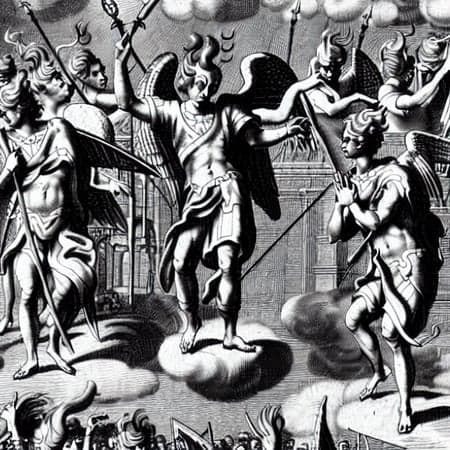 Paradise Lost Michael Burghers 1688