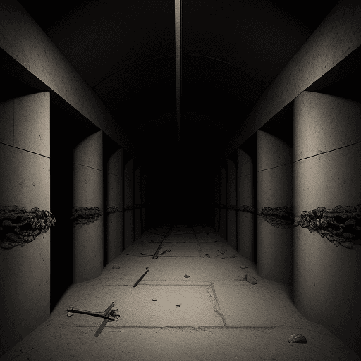 AI generated: Subterranean prison for fallen angels
