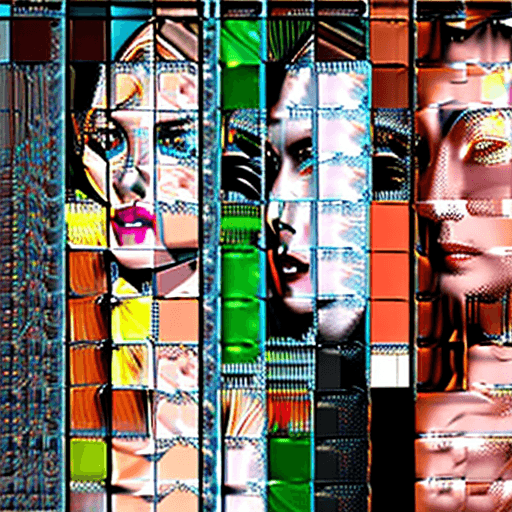 AI generated: image art digital illustration c 3 1 app free download, in the style of portrait paintings, dripping...