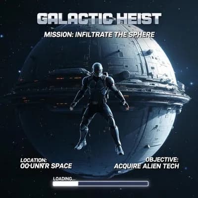 AI generated video: Create an Animation promo using a Grand Theft Auto-style loading screen effect. 
Use Reference Image...