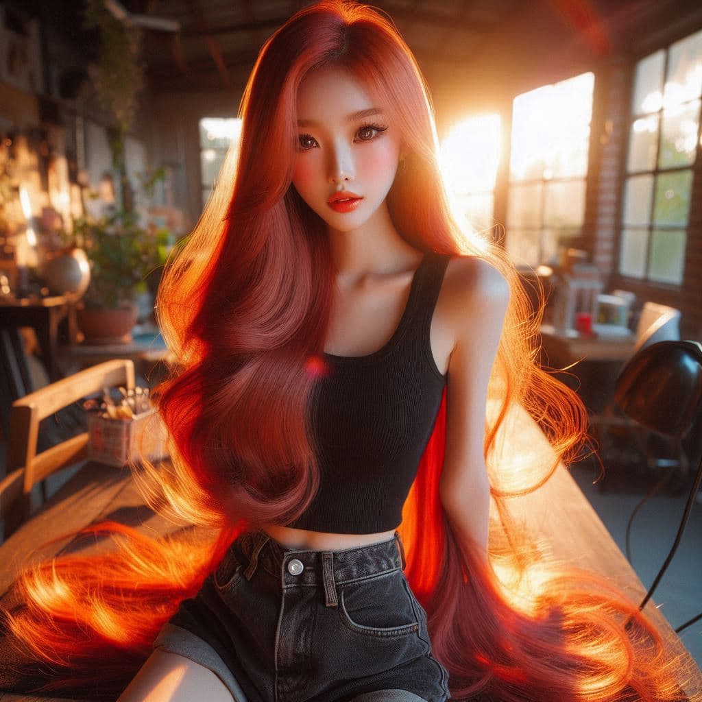 AI generated: (best quality, masterpiece, perfect face, beautiful and aesthetic:1.2, colorful, dynamic angle, high...