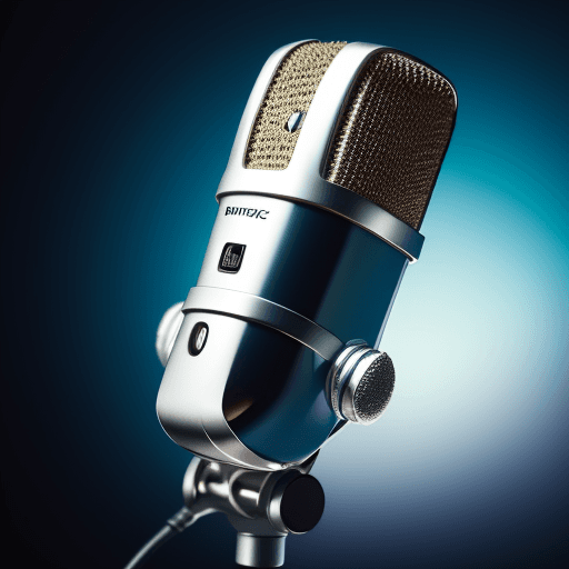 AI generated: High resolution photography of a microphone

