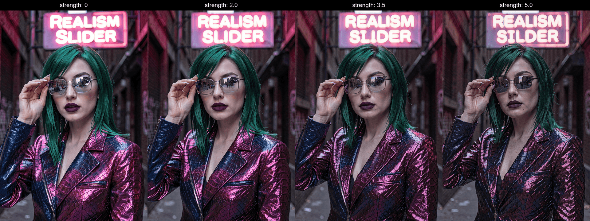 Realism Slider