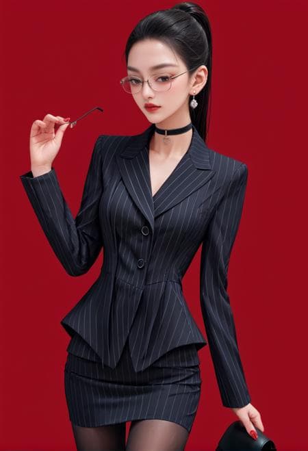 0856 OL professional suit skirt 1