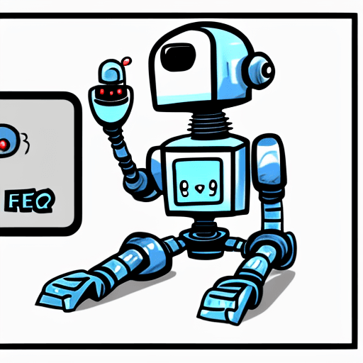 AI generated: A drawing for a web app error screen that shows that the service is unavailable by showing a cute an...