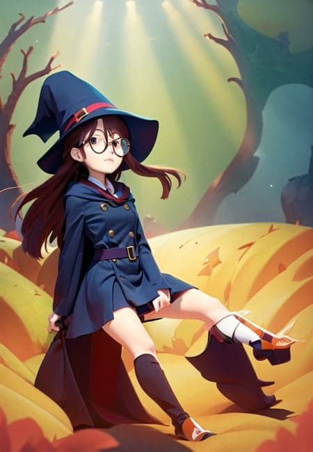 [LoRA] Round Glasses