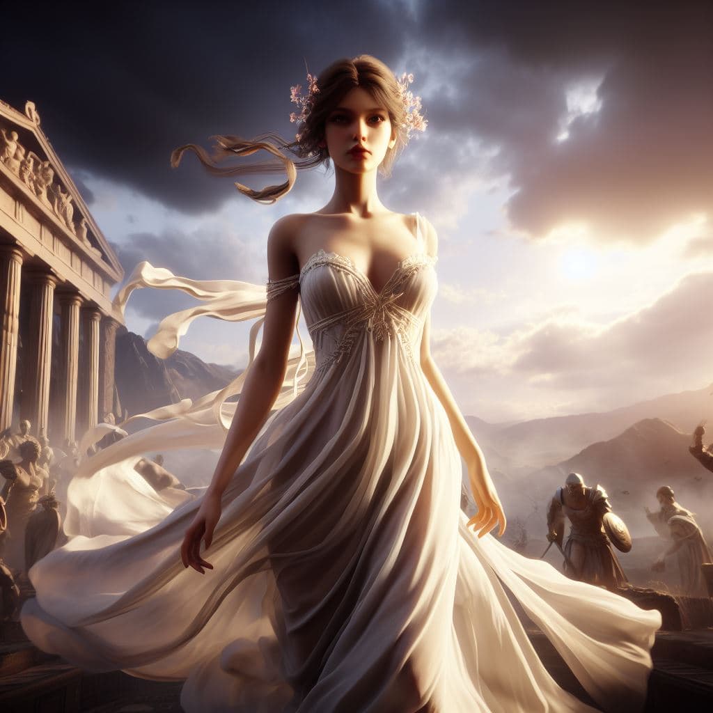 AI generated: masterpiece, full-length shot, best quality, unreal engine, ultimate detailed, fantasy caracter, Gre...