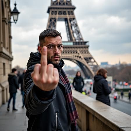 Middle Finger FLUX DEV LORA - Image 2