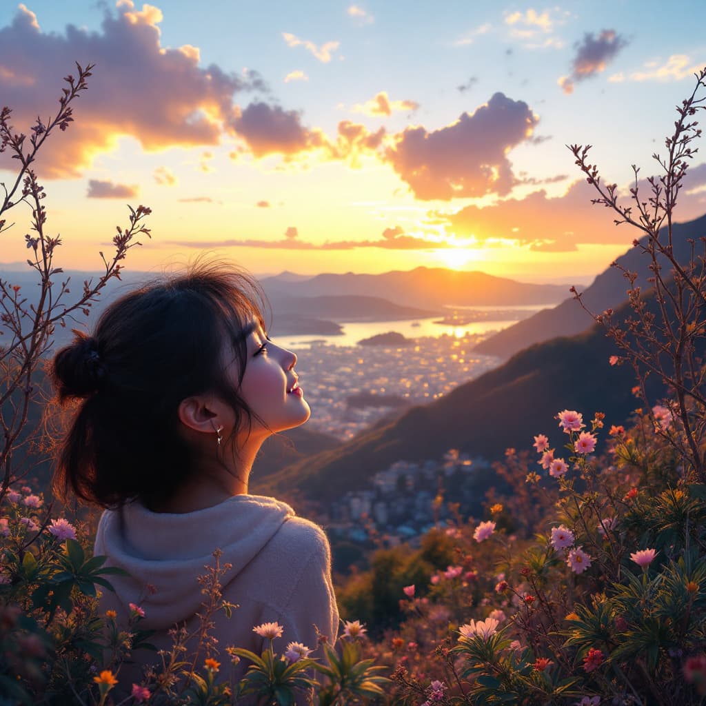 AI generated: loveing korean girl