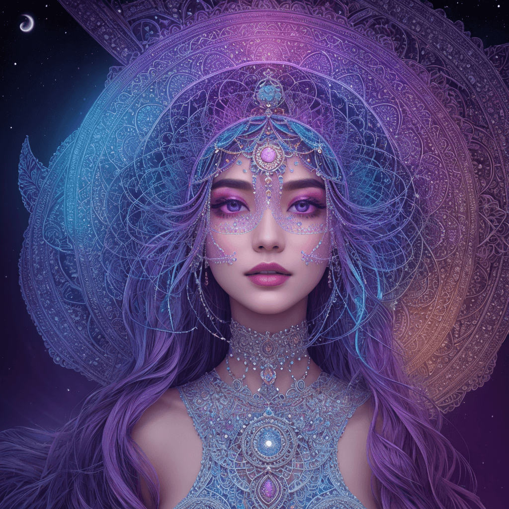 AI generated: Dream within dream, human within human, highly intricate detailed, magnificent colors