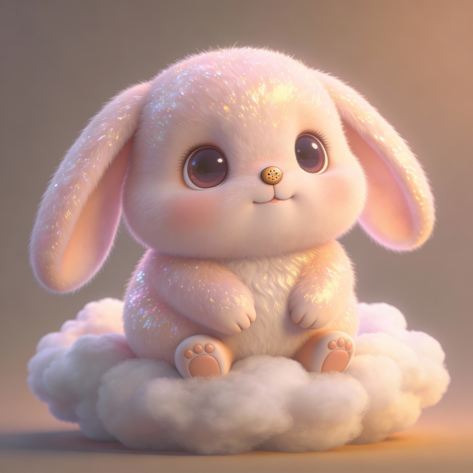 AI generated: cute, chibi, bunny, 3d --ar 4:7 --v 5.2