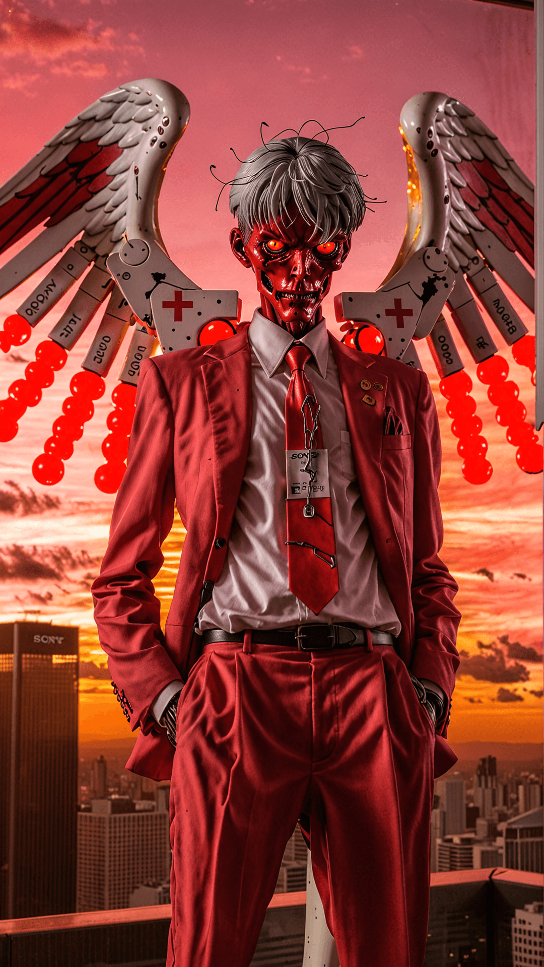 AI generated: (zombie:1.2), depicted as a ruthless CEO of a Fortune 500 company, surrealism, Sony FE 70-200mm f/2....