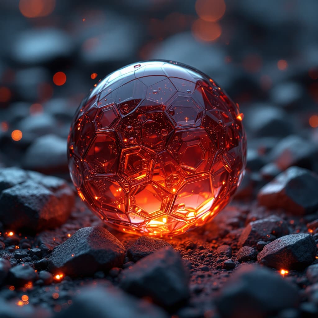 AI generated: the smoothest object, HD, nanites, volumetric lighting