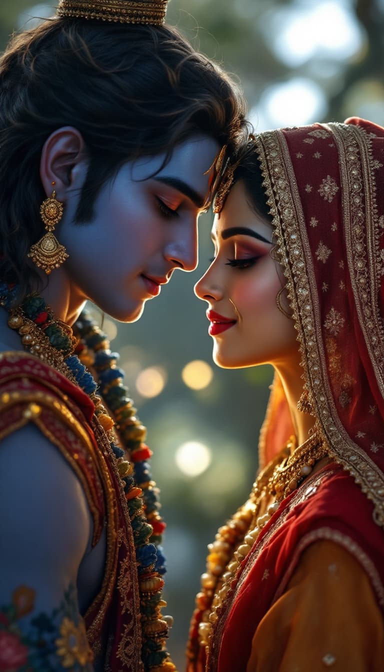 AI generated: Kishan, known for his playful nature and enchanting flute melodies, often finds himself the center o...