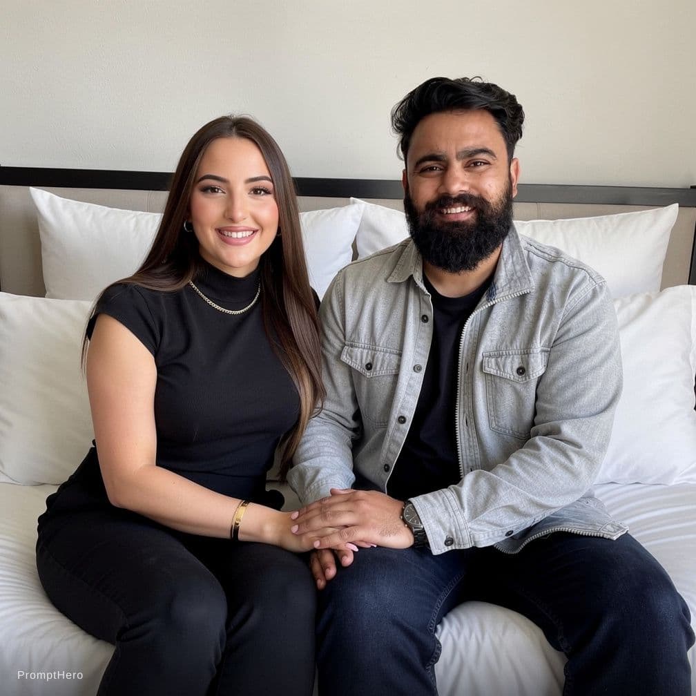 AI generated: couple sex in bad