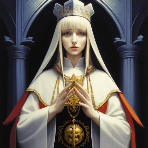AI generated: The high priestess 