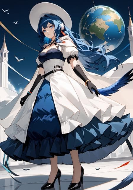 Astesia/アステシア/星极  (Arknights) 4 outfits Pony