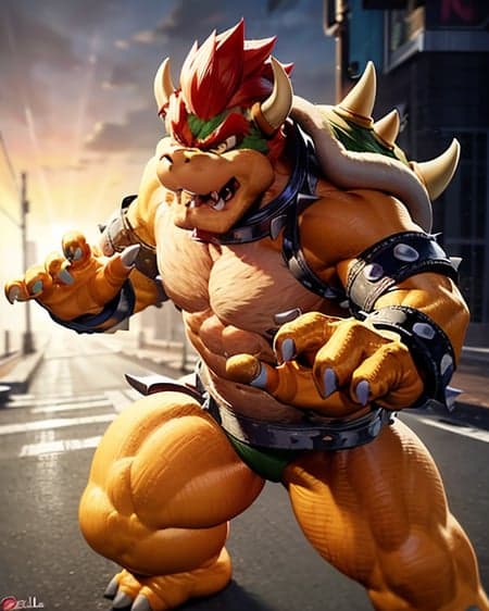 Bowser LoRA - Image 1