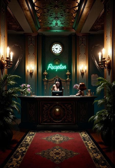 Haunted Hotel Concept 👻🎃😱 [Flux] - Image 3