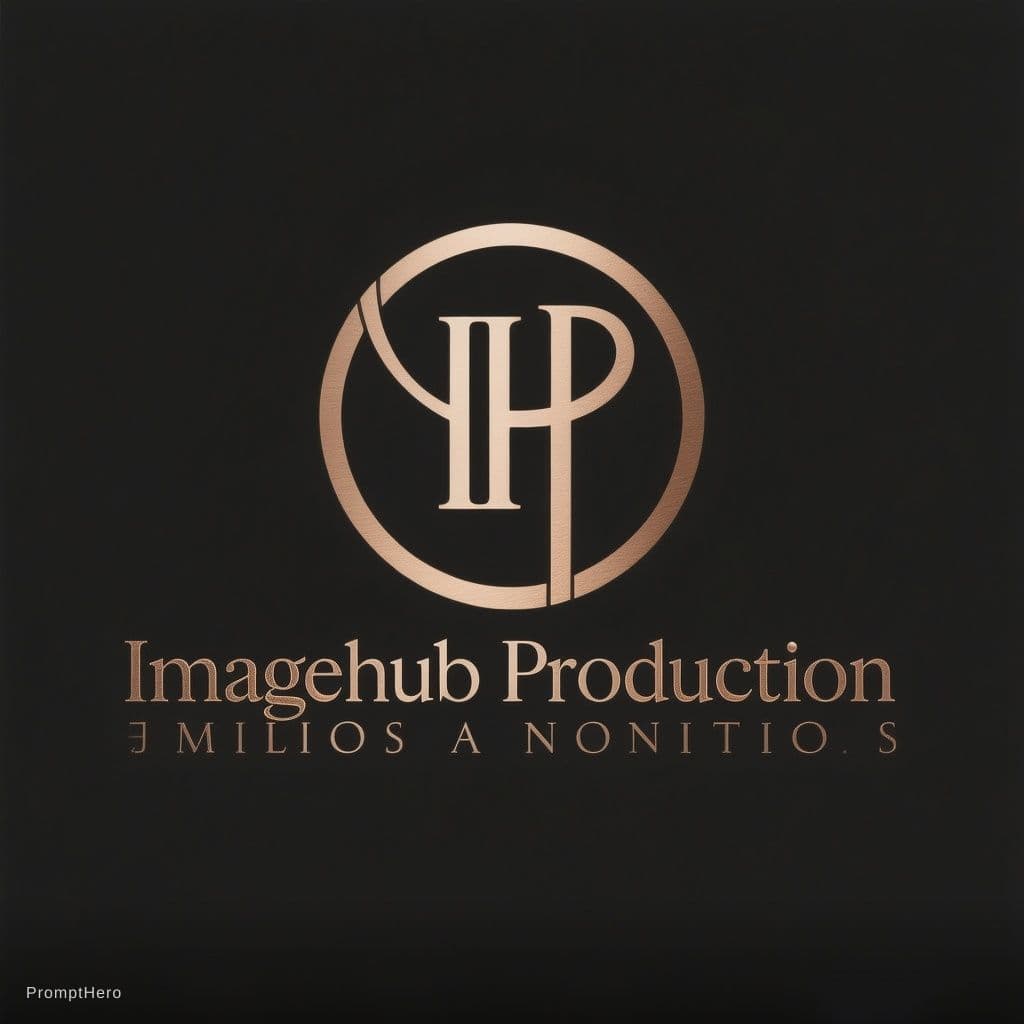 AI generated: Create a luxury brand logo for a premium wedding photography brand named “Imagehub Production”.

FOC...