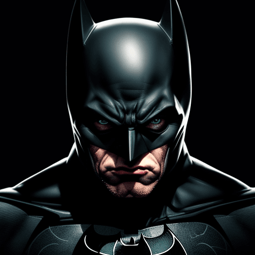 AI generated: Batman psycho, 4k, ultra hd 