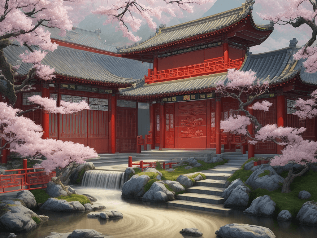 AI generated: Chinese style illustration, Chinese traditional 24 solar terms, beginning of spring, 16k,hdr,masterp...