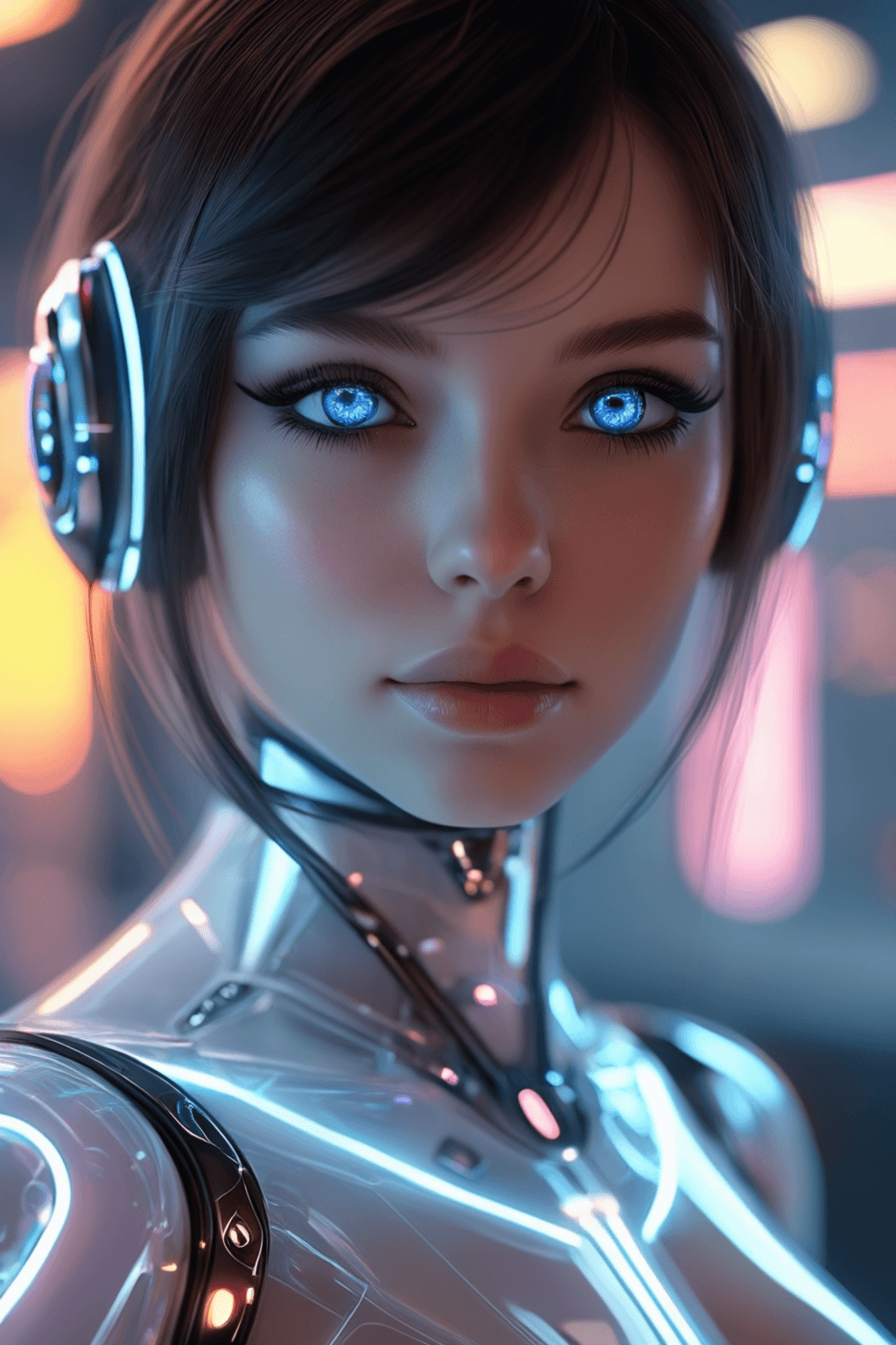 AI generated: A coquette futuristic that monitors the fill level and looks really cute.