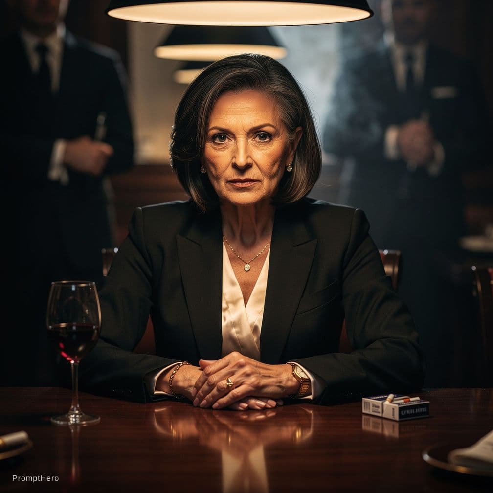 AI generated: Mature woman mafia 
