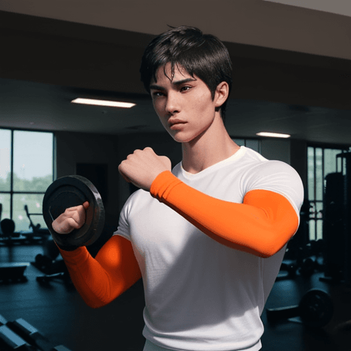 AI generated: The protagonist is an energetic and determined athlete, with an athletic figure, short hair and conf...
