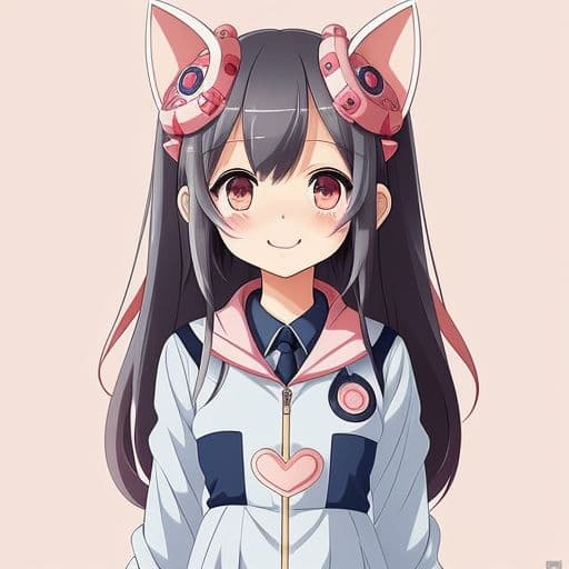 AI generated: snarky anime fan serving in alien world