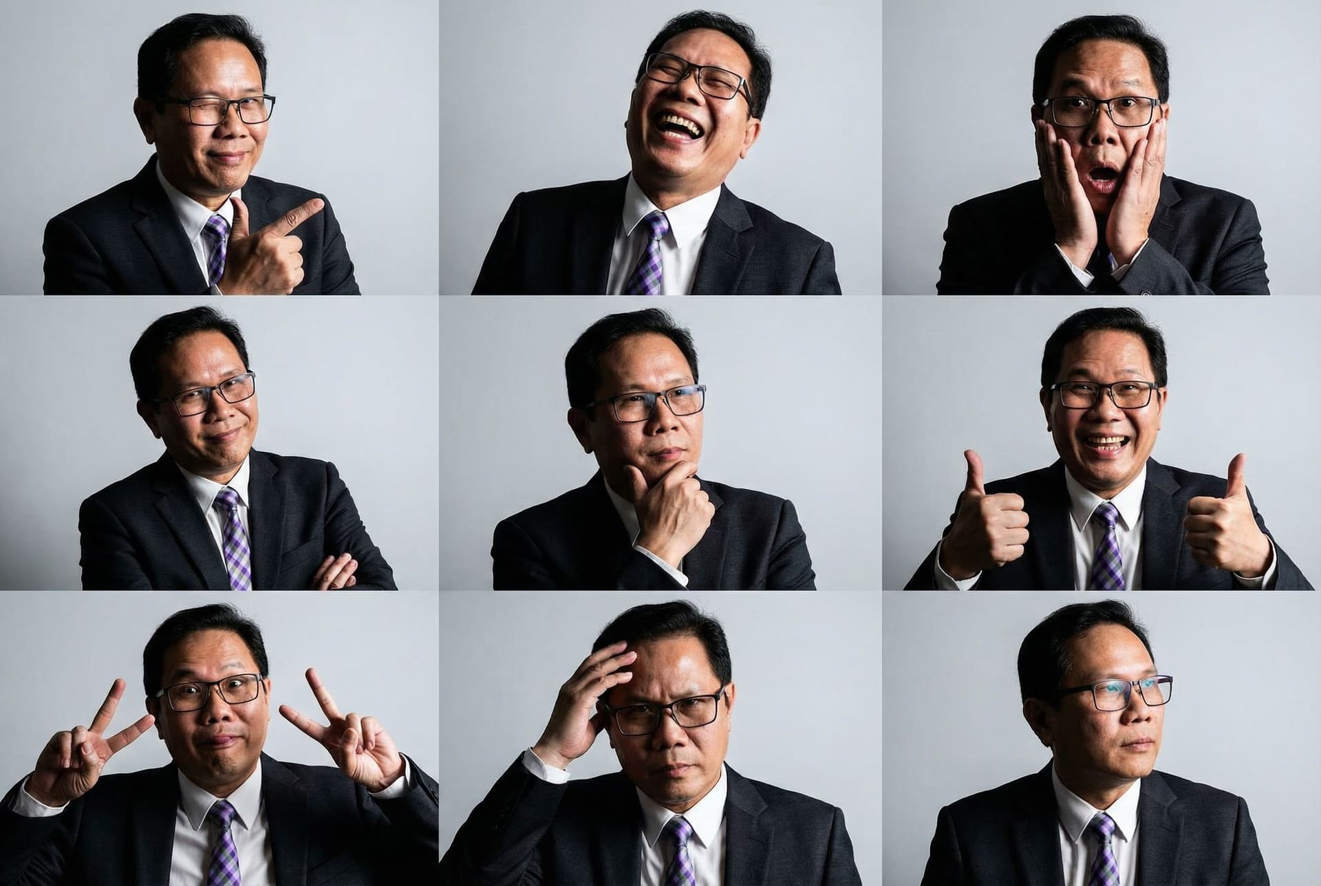 AI generated: Generate hyper realistic 9:16 studio-style collage featuring an adult man (facial match 100% to the ...