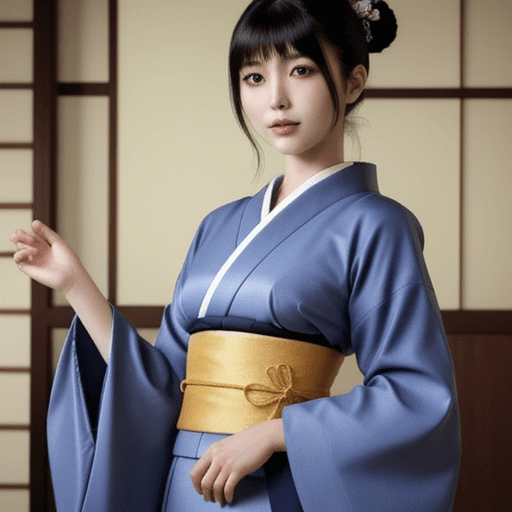 AI generated: beautiful Japanese woman
