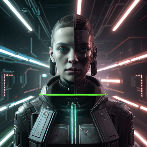 AI generated: android android games for ios or android, in the style of tristan eaton, cyberpunk dystopia, meticul...