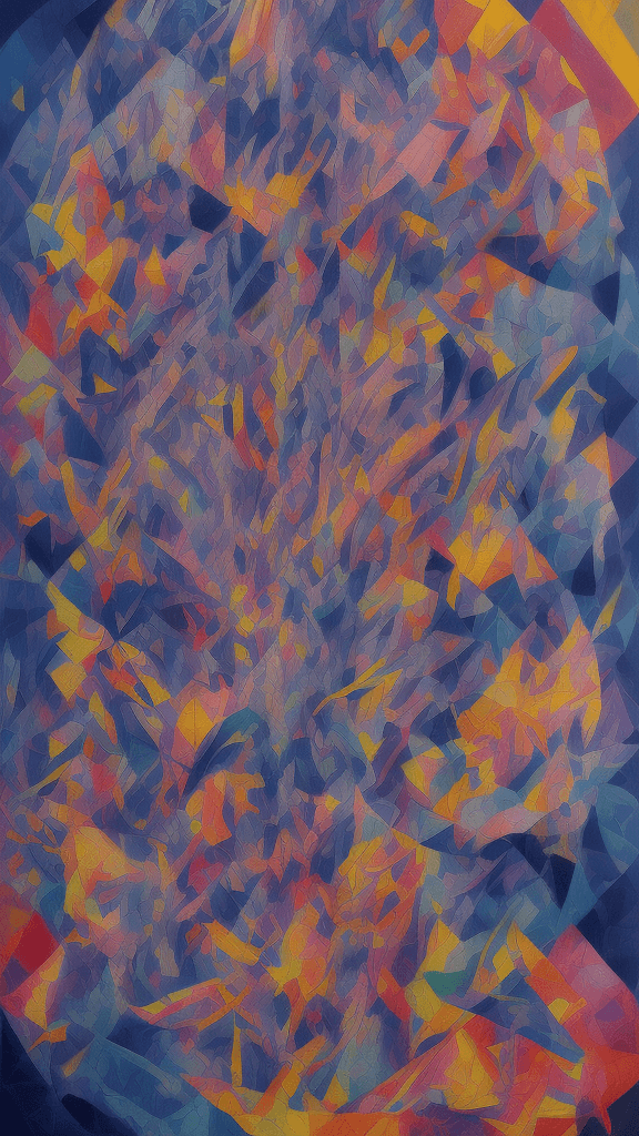 AI generated: rfktrstyle 3D Cubistpaper"An avant-garde sculptor, weaving the fabric of creativity through the medi...
