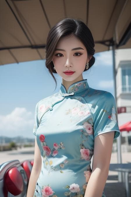 A simple china dress 一件简单的旗袍