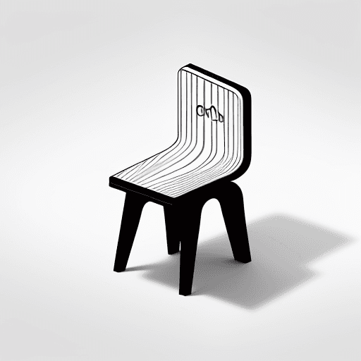 AI generated: High resolution  Isometric (simple background, white background, logo:1. 3), (black and white, monot...